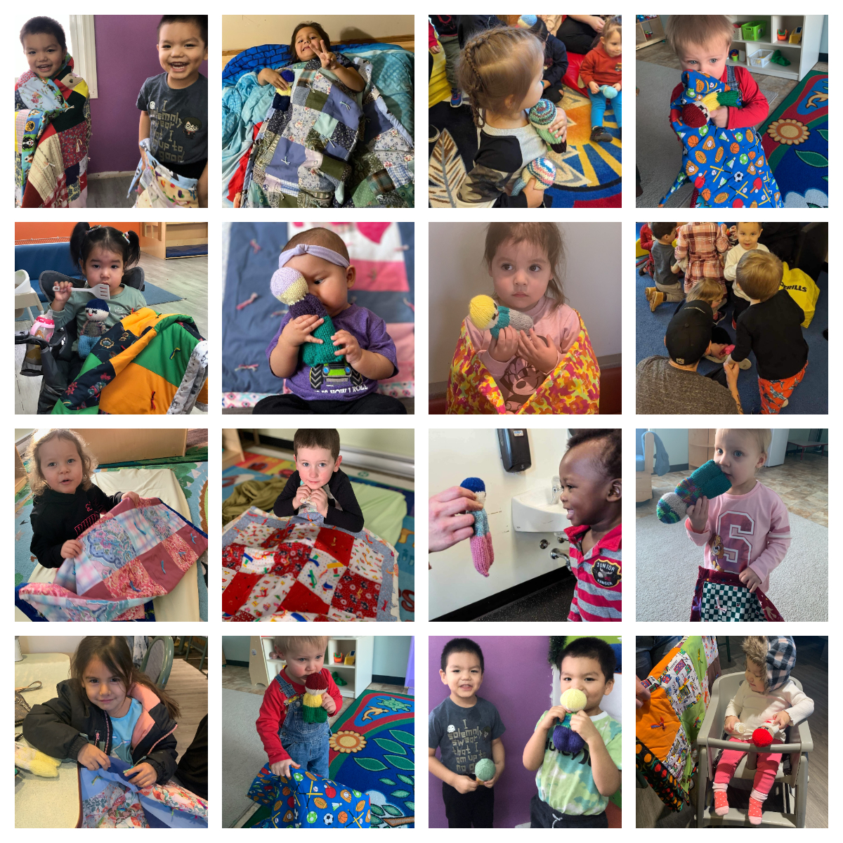 collage of recipients