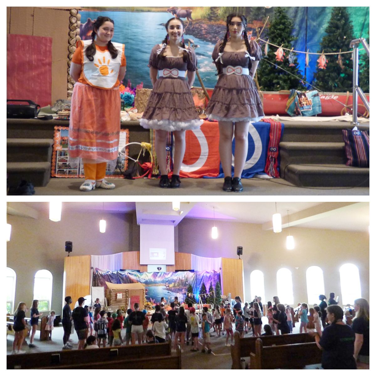 Sharing Indigenous Dance at Stonehaven Summer Camp